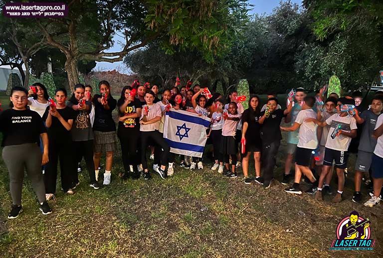 לייזר טאג בקרית עקרון עד הבית