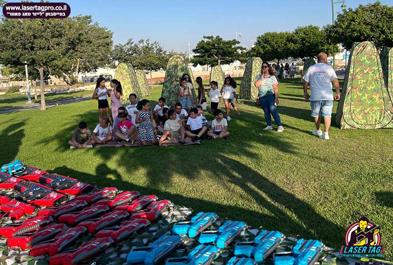 לייזר טאג לילדים בחוץ ברמלה