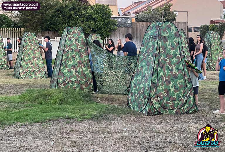 לייזר טאג אאוטדור במזכרת בתיה